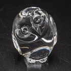 Steuben Art Glass Crystal Owl Hand Cooler 5512 - 2 1/2" - FREE USA SHIP