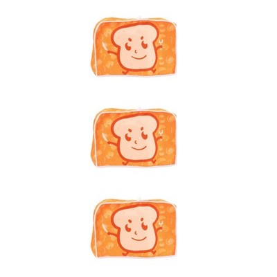 Set of 3 Toaster Zubehör Brotbackautomatenabdeckung Toasterzubehör