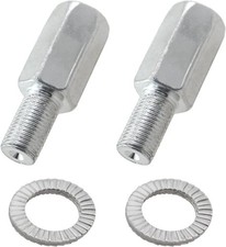 2 Pack Bicycle Axle Extenders 3/8-26 TPI Stainless Steel Training Wheel Bolts