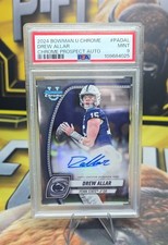 2024 Bowman University Chrome - Chrome Prospect Autographs Drew Allar #PA-DAL...