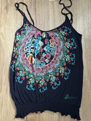 Nr.65 Desigual*Träger-Top*Breiter Bund*f. Damen*Gr.M