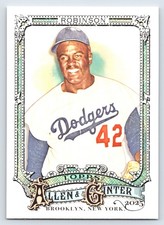 2025 Topps Allen & Ginter Baseball #31 Jackie Robinson – Brooklyn Dodgers