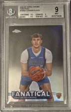 2025 Topps Chrome Basketball - Fanatical SSP - Cooper Flagg - BGS 9