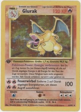 Charizard Pokemon Set Base Holo 1° Edizione Holo Tedesco #4