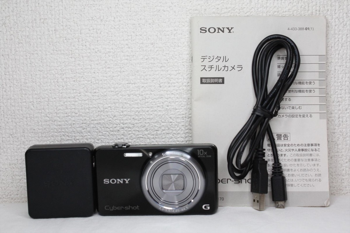 Sony Cyber-Shot DSC-WX170 Black 18.2MP Compact Digital Camera