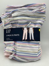 Gap Women PAJAMA Cotton PJ Pant, 2-pack Size: Small