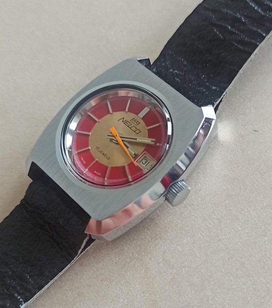 Nelco Mechanic Vintage Swiss Taucheruhr