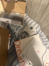 Sega Dreamcast Console Complete In Box Tested Working Keyboard 20 Games VMU