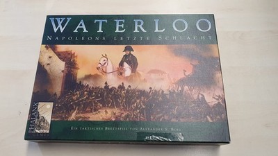 Waterloo Napoleons letzte Schlacht  - Brettspiel - Phalanx - gebraucht