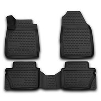 Gummi-FußMatten Ford Fiesta 2008-2017 Novline Passgenau Auto Set
