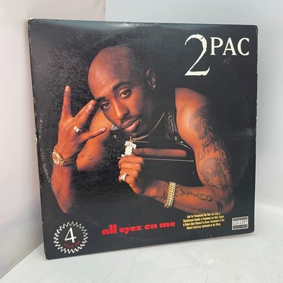 2Pac  All Eyez On Me Vinyl 4xLP Compilation OG US 1996 Gatefold VG/VG Rap