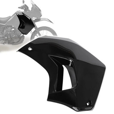 Right Radiator Shroud Cover Kawasaki KLR650 2008-2018 Black Fairing Panel