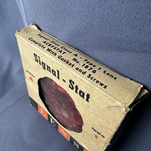 NIB Signal-Stat Truck Universal Fender Mounted Red Signal Light Lense 2678 - Bild 3 von 10