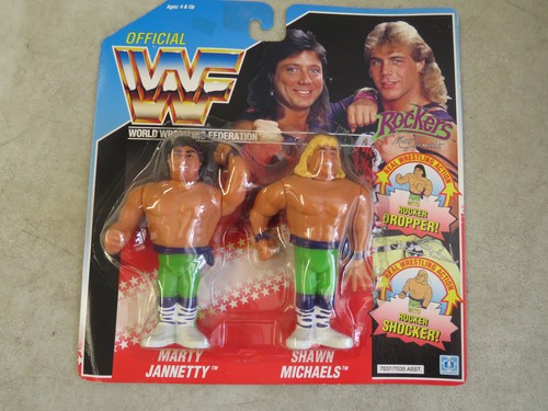 1990 Rockers Marty Jannetty Shawn Michaels WWF Wre...