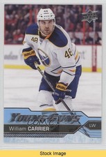 2016-17 Upper Deck Young Guns William Carrier #454 READ 6f8