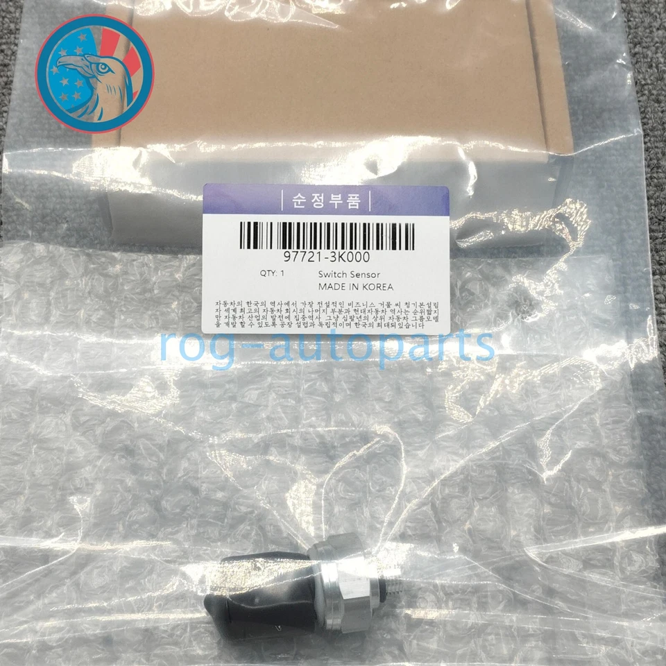 A/C Switch Air Conditioning Pressure Switch Sensor for Kia Hyundai 977213K000 - Image 3 of 4