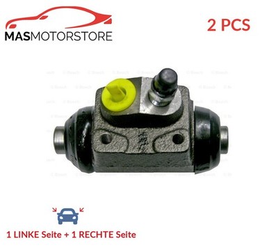 RADBREMSZYLINDER TROMMELBREMSE PAAR BOSCH F 026 002 502 2PCS P FÜR FORD