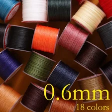 "Waxed Cord 20m DIY Necklace Bracelet String Jewelry Making