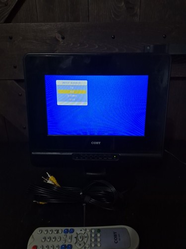 Coby 10.2” Inch TFT LCD Digital TV TF-TV1022 Great For Gaming RCA Hookups *READ* - Picture 4 of 9
