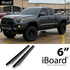 APS Wheel-to-Wheel Board Polished 6" Fit Toyota Tacoma Access Cab 6ft Bed 05-23