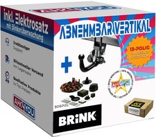 BRINK AHK für BMW iX I20 ab 21 vert. abnehmbar + 13-pol ECS ES SPEZ