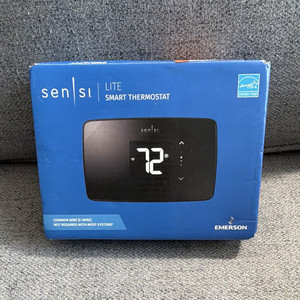 Emerson Sensi Lite ST25 Smart Thermostat Wi-Fi Touch Black Alexa/Google