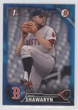 2016 Bowman Draft Draft Picks Blue 73/150 Mike Shawaryn #BD-95 y0i