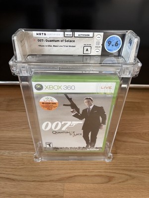 007 Quantum of Solace Xbox 360 WATA 9.6 A Sealed Graded Zertifikat 592102-004