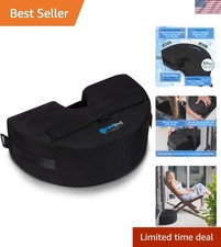 Portable Umbrella Base Weight - Easy-Fill Sand Stabilizer for All Umbrella Types