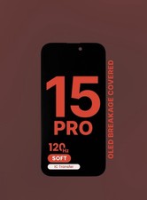 For iPhone 15 Pro Max Soft OLED LCD Touch Digitizer Screen Replacement X07