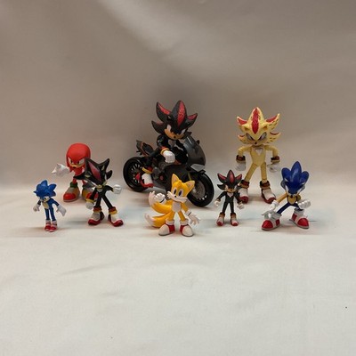 Sega Sonic The Hedgehog Figuren Konvolut Shadow Super Shadow Bike Sonic Tails