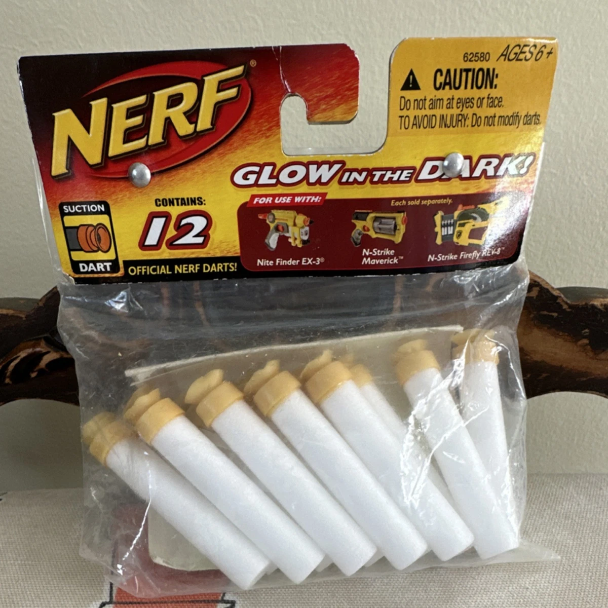 Freccette Fosforescenti Nerf N-Strike: Confezione Da 16 Per Duelli Al Buio, Luminose Al Buio - 4