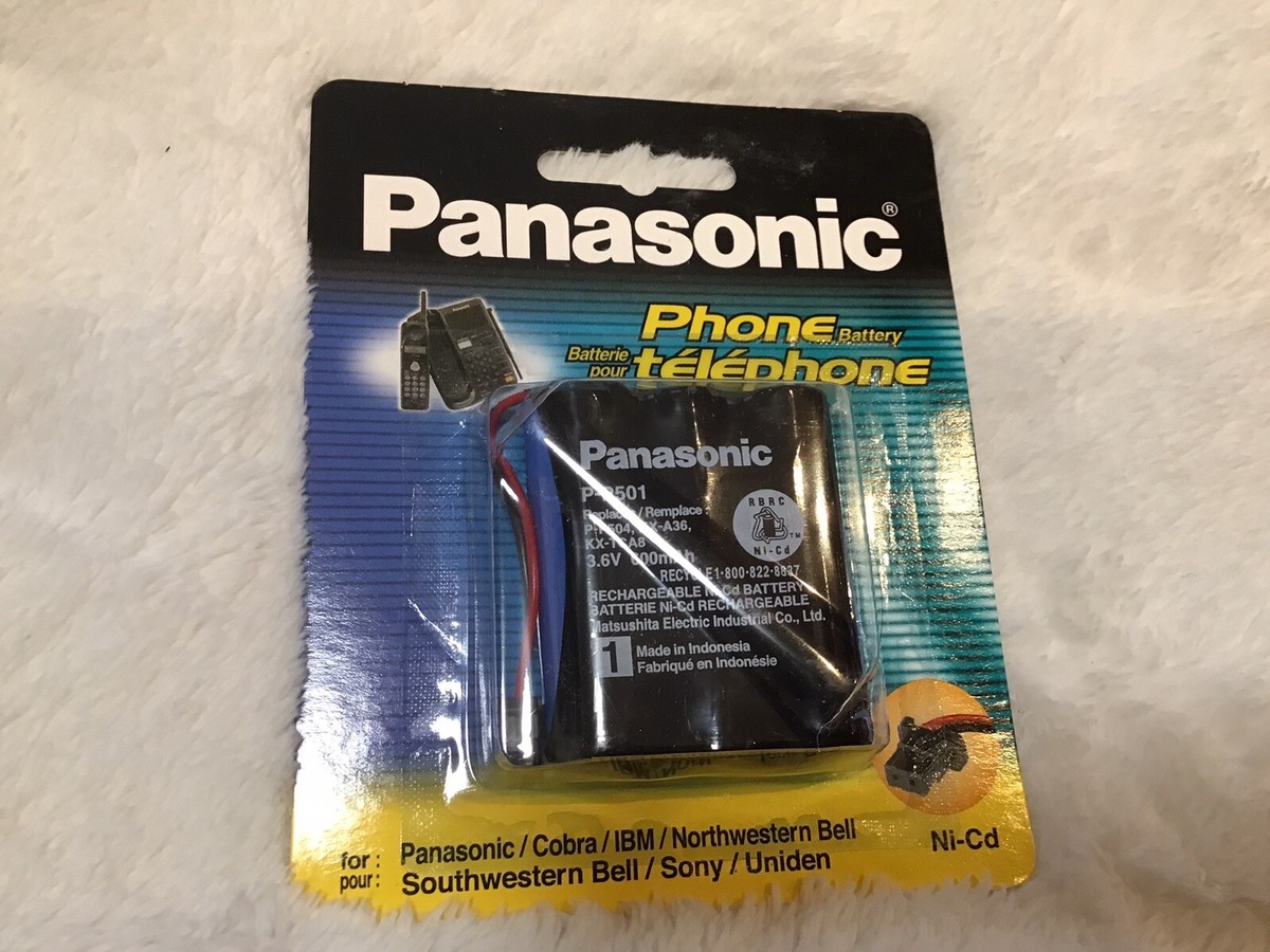 Panasonicバッテリー Original Panasonic P-P501PA/1B Battery ,KXT-36A | eBay