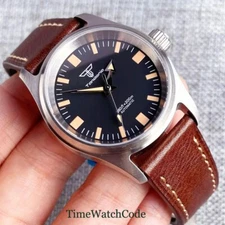 36mm Tandorio 20ATM Automatic Watch for Men NH35 Sapphire Crystal Luminous Dial