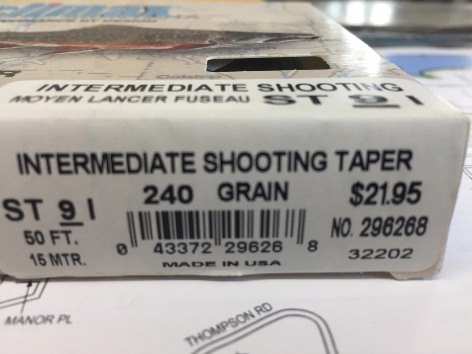 Cónico de tiro intermedio Climax ST9I 50 pies Spey Line 240 gr. Foto 2 de 4