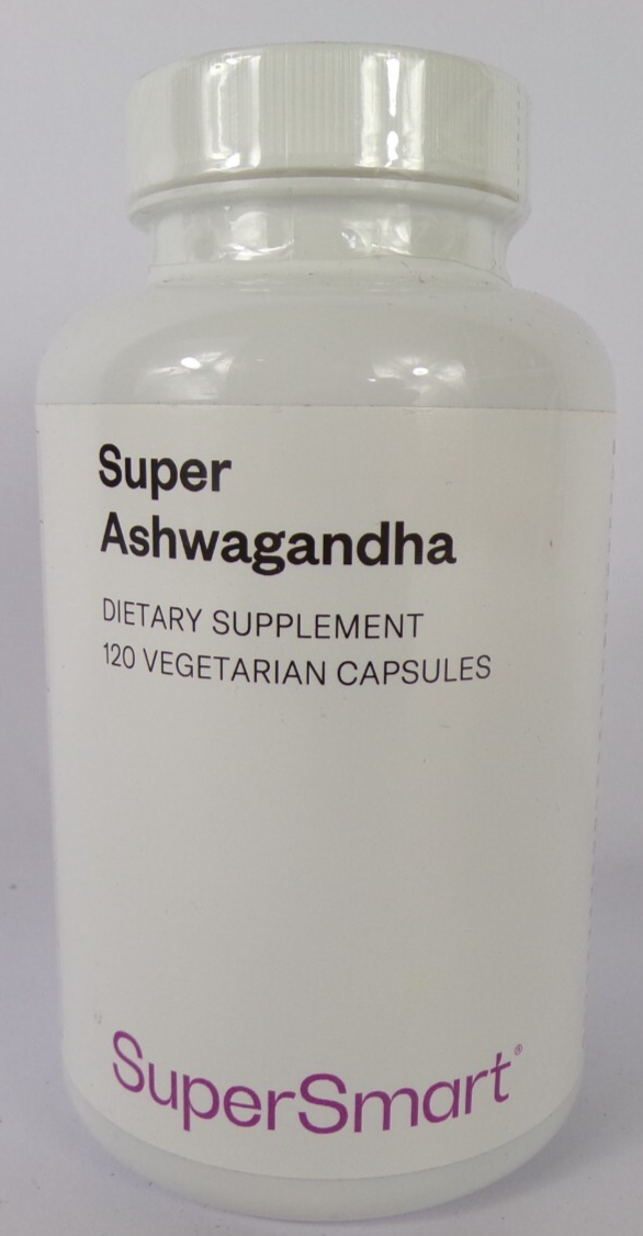 SUPERSMART-SUPER AHSWAGANDHA 120 CAPSULES VEGETARIENNE-11/2026