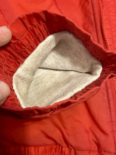 Chaqueta reversible roja vintage The Glory Hole salón y sala de juegos para hombre mediana - Imagen 2 de 16