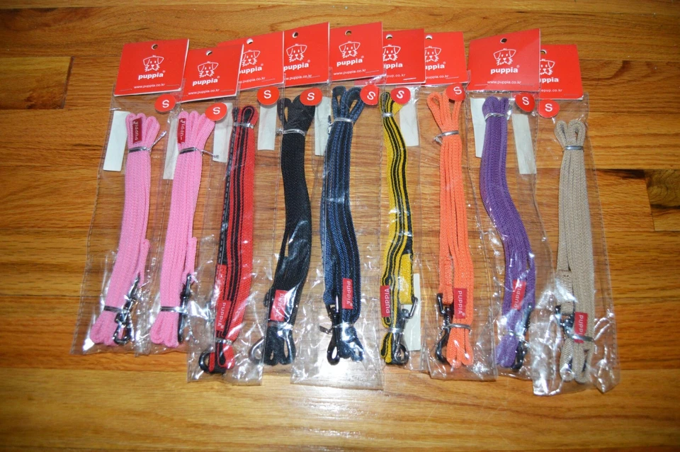 全新 16 件装 PUPPIA 狗绳,各种尺寸和颜色 - 免费送货 — 第 2/4 张图片