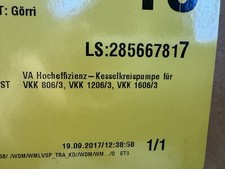 Vaillant Hocheffiziens Kesselkreispumpe für ecoCraft