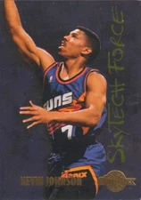 KEVIN JOHNSON: 1994-95 SKYBOX SKYTECH-FORCE INSERT CARD # SF 8