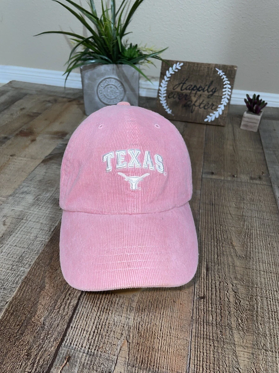 Texas Longhorns NCAA pink corduroy Zephyr brand hat cap