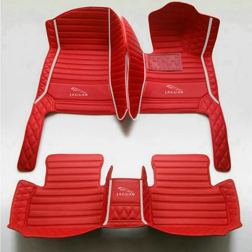 For Jaguar All Models Car Floor Mats Waterproof Custom RHD Carpet Auto Liner Rug - Picture 9 of 39