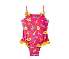 Girls Kids Swimwear Swimsuit Baby Toddler Swimming Cstume Sunsafe Beach Pool New