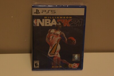 NBA 2K21 PS5 Brand New Factory Sealed Sony PlayStation 5 Zion Williamson Edition