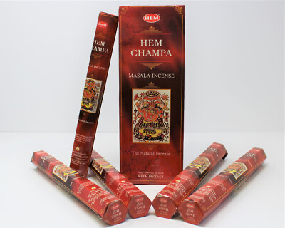 Hem CHAMPA MASALA Incense Sticks - You Pick Amount: 15, 45, 75 or 90 Stick
