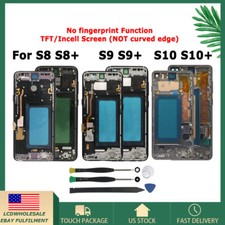 Incell/TFT LCD Display Touch Digitizer Frame For Galaxy S10 S10 S8 S8 S9 S9