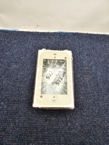 ( QTY 6 ) Legrand Wiremold V5747: Ivory 1-Gang Device Box 1-3/8", Shallow - Picture 2 of 9