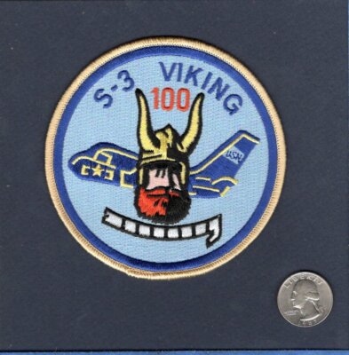 S-3 S-3B Viking 100 Centurion Traps US Marine Träger Landungen Squadron Rundhals