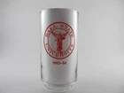 Vintage Ball State University Residence Halls Coca Cola Glass -83/84- Woodworth