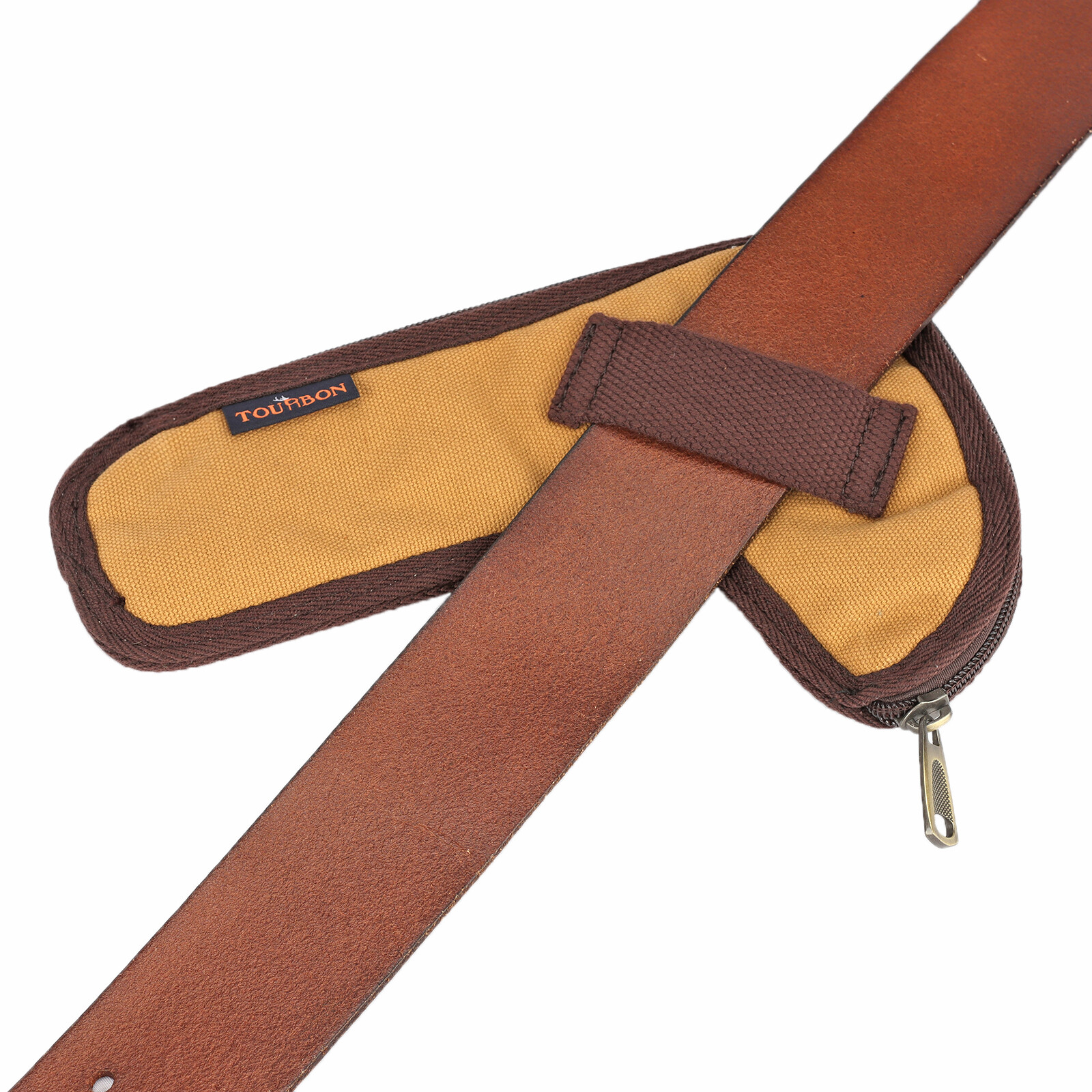 Tourbon Hunting Rifle Bolt Bag Gun Bolt Storage Protector Belt Zip